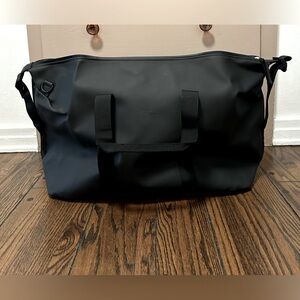 NWT RAINS waterproof large weekend bag, unisex, black